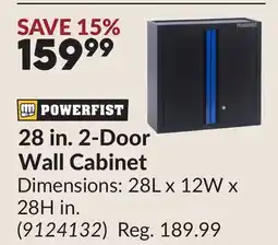Princess Auto 28 in. 2-Door Wall Cabinet offer