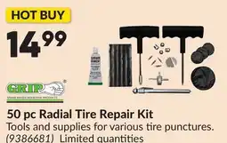 Princess Auto 50 pc Radial Tire Repair Kit offer