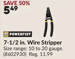 Princess Auto 7-1/2 in. Wire Stripper offer