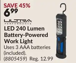 Princess Auto LED 240 Lumen Battery-Powered Work Light offer