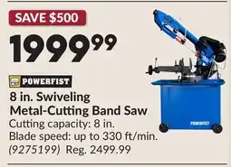 Princess Auto 8 in. Swiveling Metal-Cutting Band Saw offer
