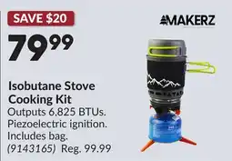 Princess Auto Isobutane Stove Cooking Kit offer
