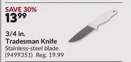 Princess Auto 3/4 in. Tradesman Knife offer