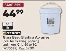 Princess Auto Glass Bead Blasting Abrasive offer
