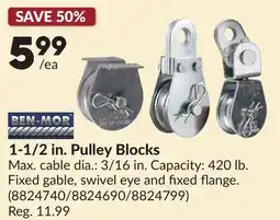 Princess Auto 1-1/2 in. Pulley Blocks offer