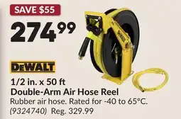 Princess Auto 1/2 in. x 50 Double-Arm Air Hose Reel offer