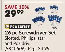 Princess Auto 26 pc Screwdriver Set offer