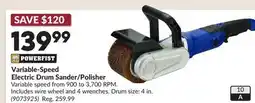 Princess Auto Variable-Speed Electric Drum Sander/Polisher offer