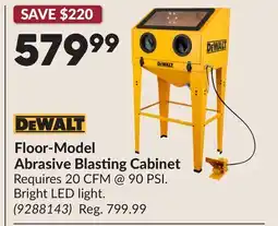 Princess Auto Floor-Model Abrasive Blasting Cabinet offer