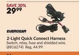 Princess Auto 2-Light Quick Connect Harness offer