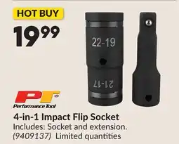Princess Auto 4-in-1 Impact Flip Socket offer