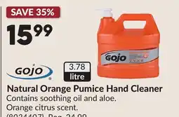 Princess Auto Natural Orange Pumice Hand Cleaner offer