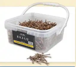 Princess Auto 10 lb #8 Yellow Screws offer