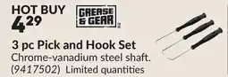 Princess Auto 3 pc Pick and Hook Set offer