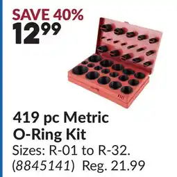 Princess Auto 419 pc Metric O-Ring Kit offer