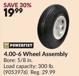 Princess Auto 4.00-6 Wheel Assembly offer