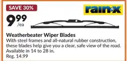 Princess Auto Weatherbeater Wiper Blades offer