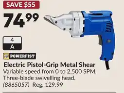 Princess Auto Electric Pistol-Grip Metal Shear offer