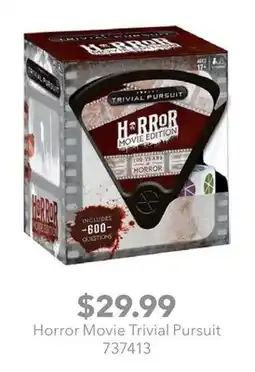 GameStop Horror Movie Trivial Pursuit offer