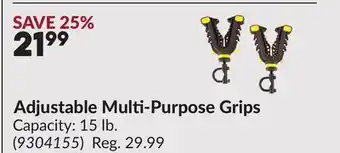 Princess Auto Adjustable Multi-Purpose Grips offer