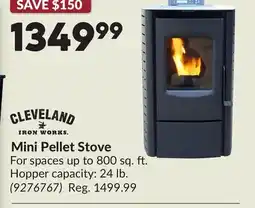 Princess Auto Mini Pellet Stove offer