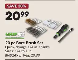 Princess Auto 20 pc Bore Brush Set offer