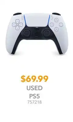 GameStop PS5 DualSense Controller offer