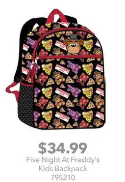 GameStop Five Night At Freddy's Kids Backpack offer