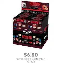 GameStop Horror Figpin Mystery Mini offer