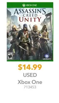 GameStop Assassin's Creed Unity offer