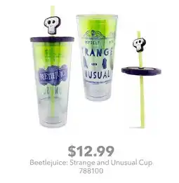 GameStop Beetlejuice: Strange and Unusual Cup offer