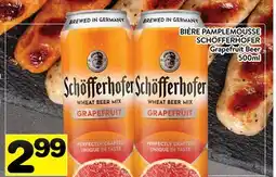 Supermarché PA BIÈRE PAMPLEMOUSSE SCHÖFFERHOFER | Grapefruit Beer offer