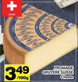 Supermarché PA FROMAGE GRUYÈRE SUISSE | Cheese offer