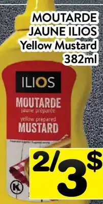 Supermarché PA MOUTARDE JAUNE ILIOS | Yellow Mustard offer