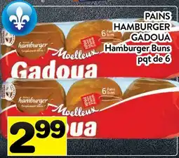 Supermarché PA PAINS HAMBURGER GADOUA | Hamburger Buns offer