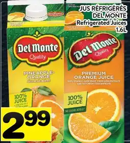 Supermarché PA JUS RÉFRIGÉRÉS DEL MONTE | Refrigerated Juices offer