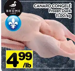 Supermarché PA CANARD CONGELÉ | Frozen Duck offer