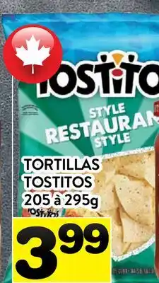 Supermarché PA TORTILLAS TOSTITOS offer