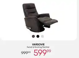 Meubles RD VARSOVIE Swivel & Rocking Recliner offer