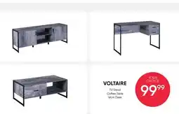 Meubles RD VOLTAIRE TV Stand Coffee Table Work Desk offer
