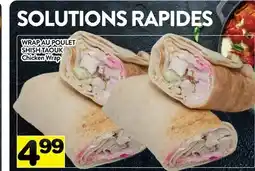Supermarché PA WRAP AU POULET SHISH TAOUK | Chicken Wrap offer