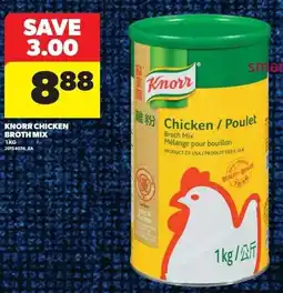 Real Canadian Superstore Knorr chicken broth mix offer
