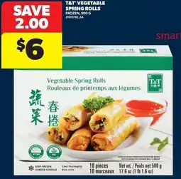 Real Canadian Superstore T&T vegetable spring rolls offer