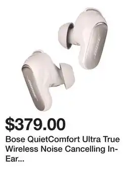 Newegg Bose QuietComfort Ultra True Wireless Noise Cancelling In-Ear Earbuds - White offer