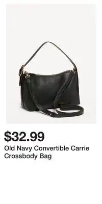 Old Navy Old Navy Convertible Carrie Crossbody Bag offer