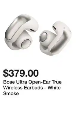 Newegg Bose Ultra Open-Ear True Wireless Earbuds - White Smoke offer