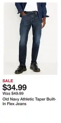Old Navy Old Navy Athletic Taper Built-In Flex Jeans offer