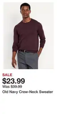 Old Navy Old Navy Crew-Neck Sweater offer