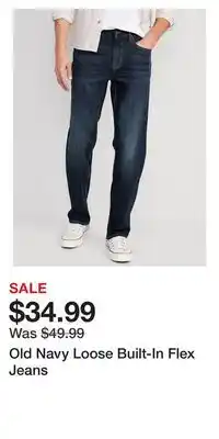 Old Navy Old Navy Loose Built-In Flex Jeans offer