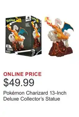 Costco Pokémon Charizard 13-Inch Deluxe Collector's Statue offer